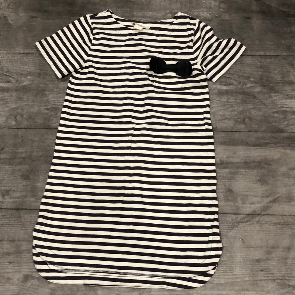 Kate spade girls striped T-shirt dress